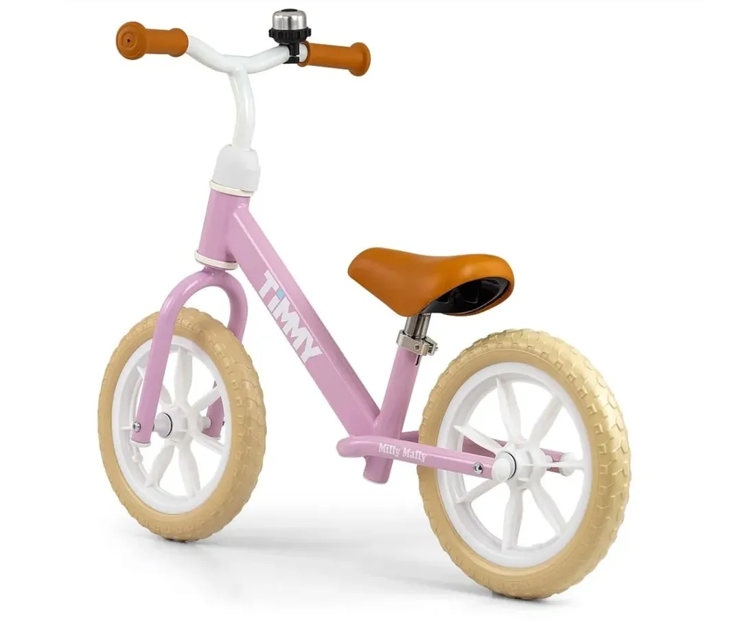 milly-mally-rowerek-biegowy-timmy-pink-stan-nowy