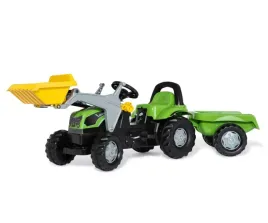 rolly-toys-023196-traktor-rolly-kid-deutz-fahir-5115g-tb-z-lyzka-i-przyczep