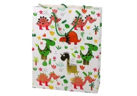 papierowa-torba-prezentowa-kolorowe-dinozaury-palmy-32-cm-x-26-cm-x-10-cm