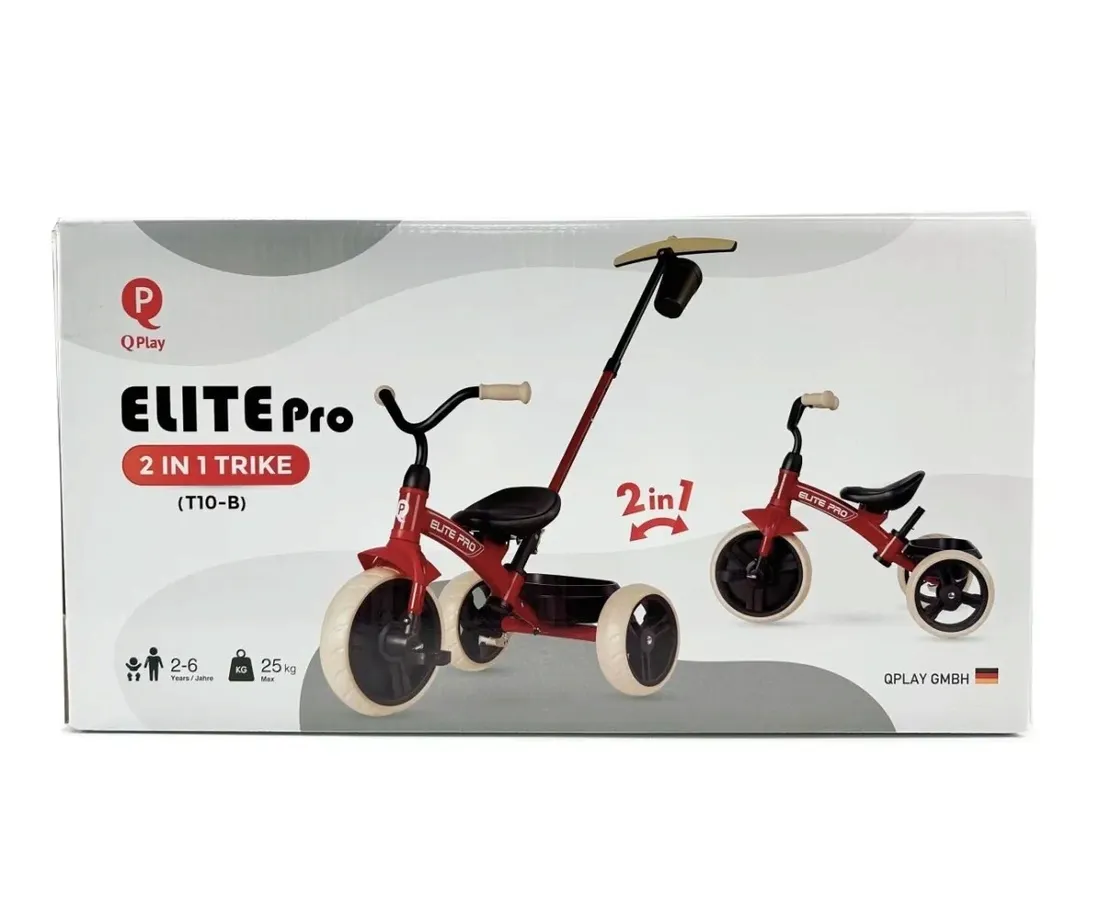 qplay-rowerek-trojkolowy-elite-pro-black-stan-nowy