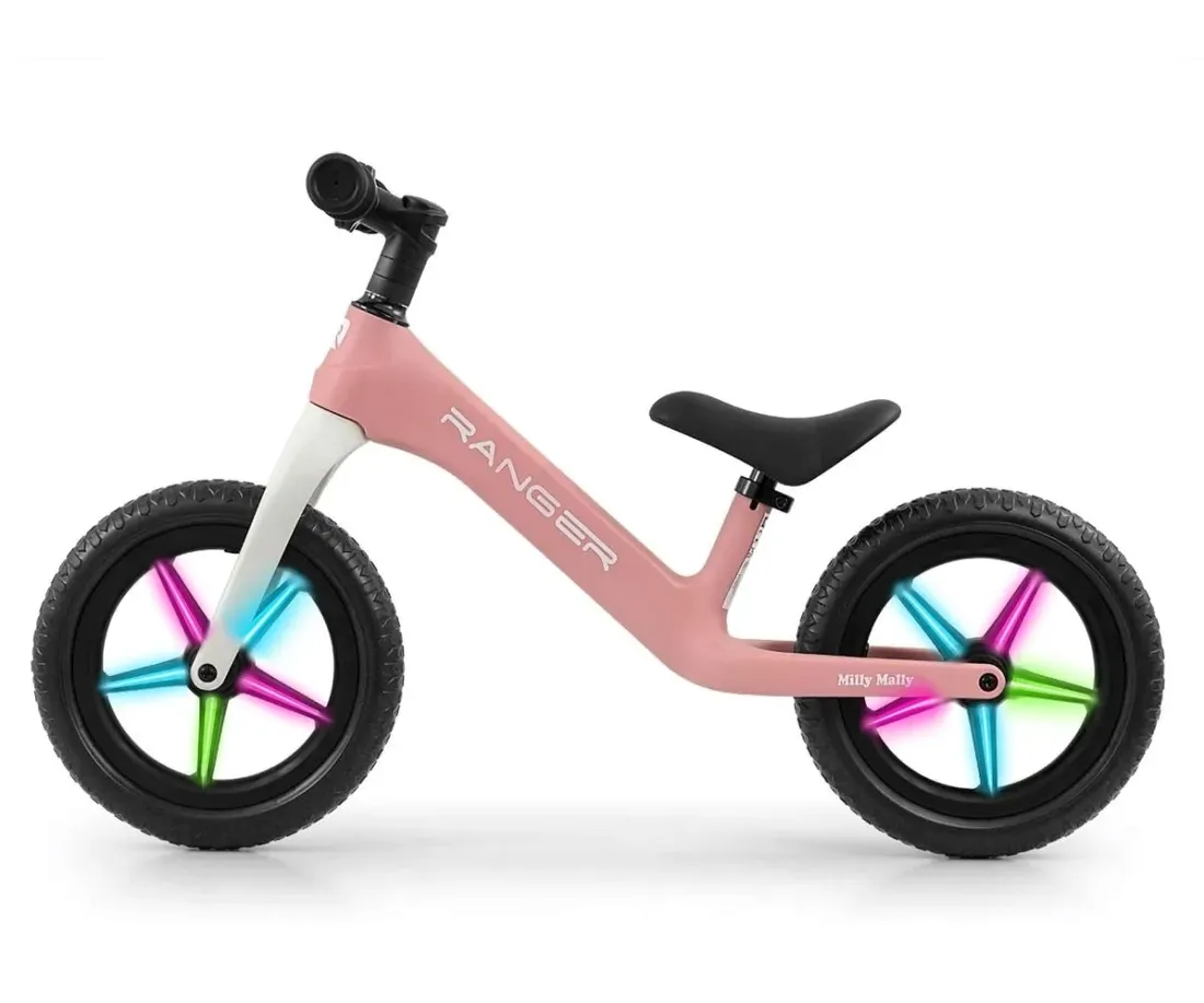 milly-mally-rowerek-biegowy-ranger-flash-pink