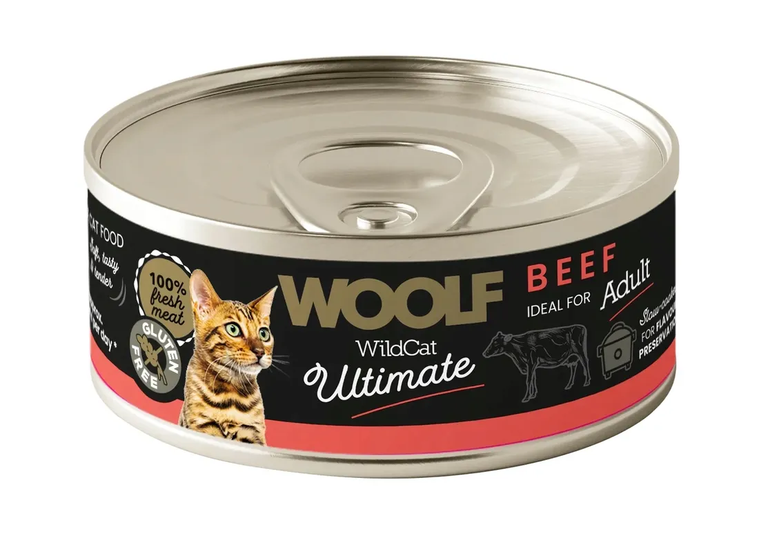 woolf-wild-cat-ultimate-can-beef-pate-85g