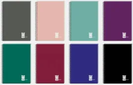 kolozeszyt-a4-100k-kratka-uv-one-color-5szt