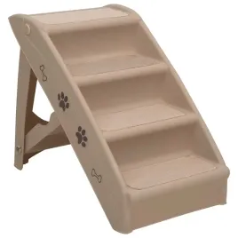 schodki-dla-psa-skladane-brazowe-62-x-40-x-495-cm