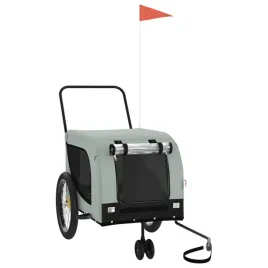 przyczepka-rowerowa-dla-zwierzat-czarno-szara-134x68x74-cm