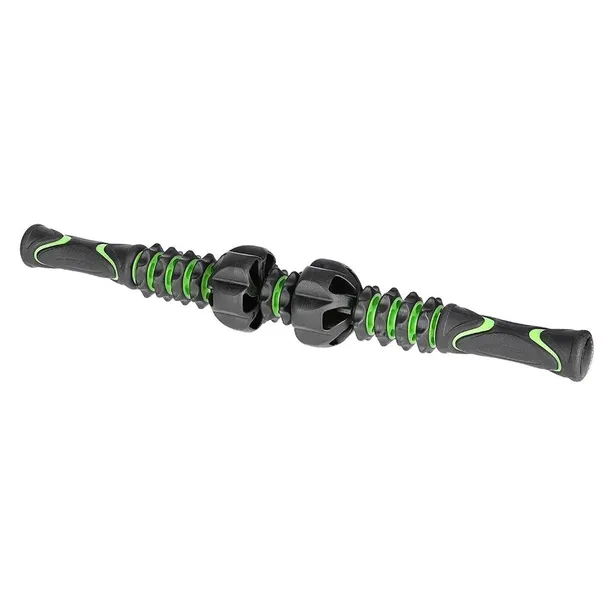 hms-walek-do-masazu-drazek-stick-roller-masujacy-kolor-szary-zielony-rodzaj-walek-z-wypustkami