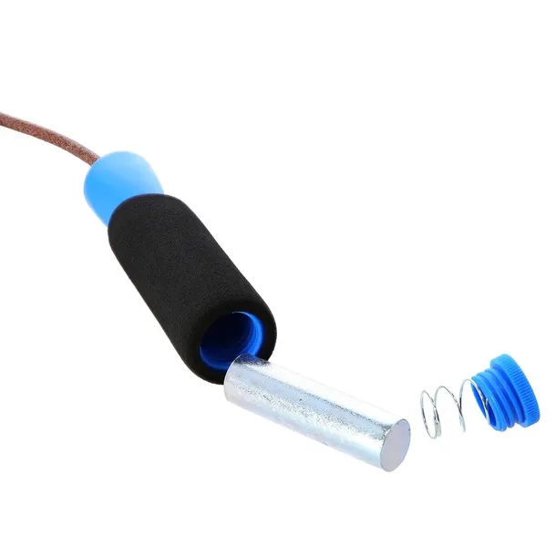 skakanka-skorzana-dla-dziecka-do-cwiczen-fitness-lozyska-w-uchwytach-hms-dlugosc-raczki-14-cm