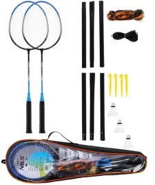 nils-zestaw-rakiety-lotki-siatka-do-gry-rekreacyjnej-w-badmintona