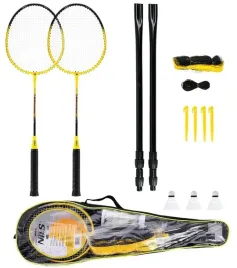 zestaw-rakiety-lotki-siatka-do-gry-w-badmintona-rekreacyjnej-nils