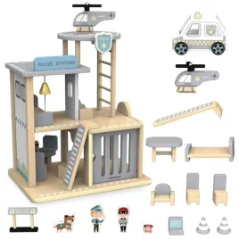 drewniany-komisariat-policji-z-akcesoriami-mamabrum