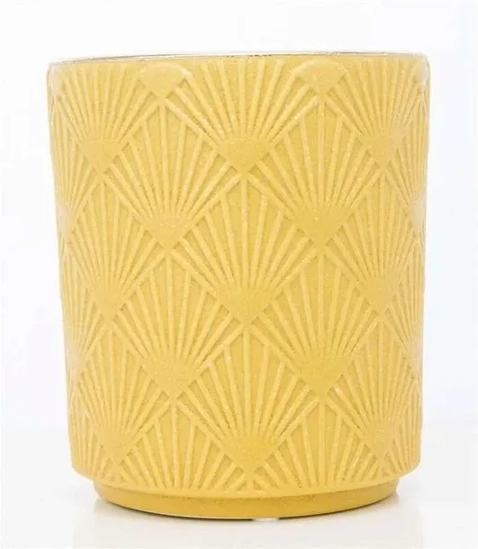 oslonka-ceramika-dekoracyjna-kolor-zolty-material-ceramika