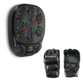 elektroniczna-tarcza-bokserska-bluetooth-na-sciane-z-glosnikiem-rekawice