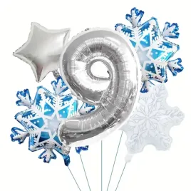 balony-na-9-urodziny-frozen-gwiazdka-zestaw-5-balonow-foliowych-cyfra-9