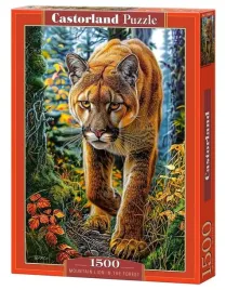 puzzle-1500-mountain-lion-in-the-forest-castor