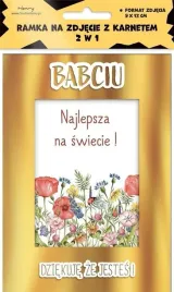 karnet-ramka-babcia-laka