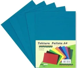 tektura-a4-falista-niebieska-5szt