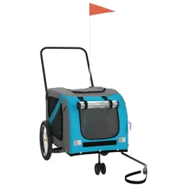 przyczepka-rowerowa-dla-zwierzat-z-tkaniny-oxford-i-rama-z-zelaza-niebi