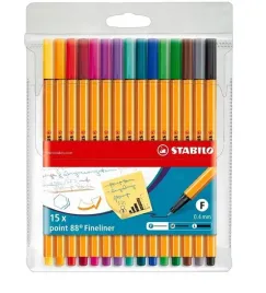 cienkopis-point-15-kolorow-etui-stabilo
