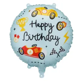 balon-foliowy-sportowe-auta-z-napisem-happy-birthday-pastylka-okragly-35-cm