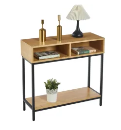 konsola-loft-80-cm-dab-naturalny-metalowy-stelaz