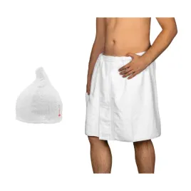 zestaw-do-sauny-kilt-pareo-recznik-meski-copertina-czapka-lingua-bialy