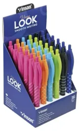 dlugopis-automat-look-3202-niebieski-36szt