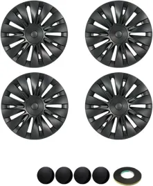 kolpaki-do-tesla-model-y-2018-2025-rozmiar-19-czarny-mat-dekielki-4szt