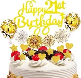 topper-na-tort-zloty-happy-birthday-21-urodziny