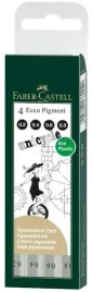 cienkopis-ecco-pigment-4szt-w-etui-faber-castell