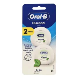 oral-b-essential-floss-waxed-mint-nic-dentystyczna-2x50m