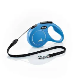 smycz-dla-psa-flexi-new-classic-linka-niebieska-roz-m-5m-20kg