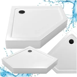 brodzik-80x80-prysznicowy-pieciokatny-pentagonalny-do-kabiny-akrylowy-bialy