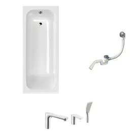 wanna-prostokatna-bell-180x75-z-bateria-3-otworowa