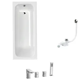 wanna-prostokatna-bell-180x75-z-bateria-4-otworowa