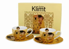 duo-2-filizanki-espresso-ze-spodkami-the-kiss-ecru-inspired-by-klimt