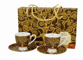 duo-2-filizanki-espresso-tree-of-life-klimt-golden-line