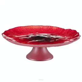 villa-italia-mak-czerwona-patera-do-ciasta-33-cm