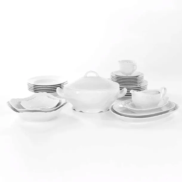serwis-obiadowy-cmielow-rococo-0001-25-elementow-kolor-bialy-ksztalt-okragly