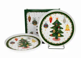komplet-2-talerze-deserowe-around-christmas-tree