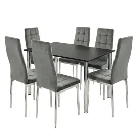 zestaw-stol-lugano-120x80-blat-czarny-nogi-chrom-6-krzesel-monako-szarych-w