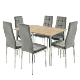 zestaw-stol-lugano-120x80-blat-sonoma-nogi-chrom-6-krzesel-monako-szarych-w