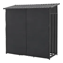 drewutnia-wiata-na-drewno-opalowe-yakutat-czarna-185x180x70cm