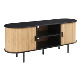 szafka-pod-telewizor-140x40x55-cm-bambus-czarny-naturalny-tvedestrand