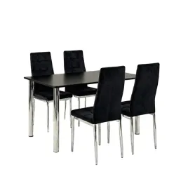 zestaw-stol-lugano-120x80-blat-czarny-nogi-chrom-4-monako-czarne-welur