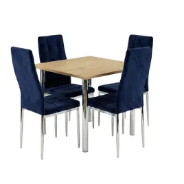 zestaw-stol-lugano-80x80-blat-sonoma-nogi-chrom-4-monako-granat-welur