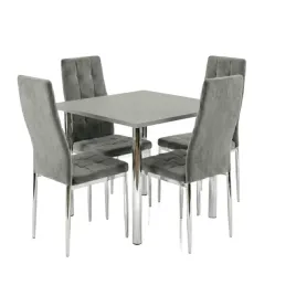 zestaw-stol-lugano-80x80-blat-szary-nogi-chrom-4-monako-szare-welur