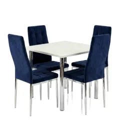 zestaw-stol-lugano-80x80-blat-bialy-nogi-chrom-4-monako-granat-welur