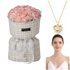 mydlane-roze-rozowe-led-zloty-naszyjnik-serce-prezent-walentynki-zestaw