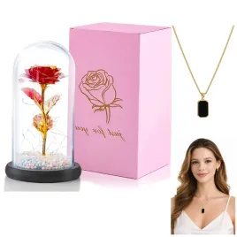 wieczna-roza-w-szkle-led-zloty-naszyjnik-damski-prezent-walentynki-zestaw