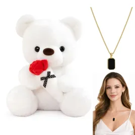 pluszowy-mis-bialy-32-cm-zloty-naszyjnik-damski-prezent-walentynki-zestaw